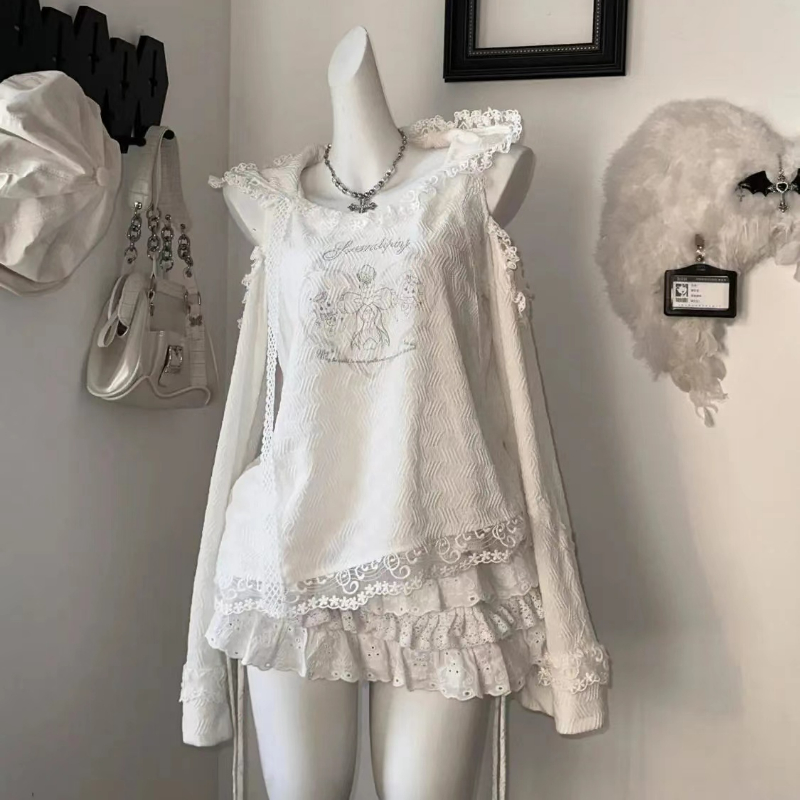 Fly Line - Kawaii Zoete Lolita Stijl Rok Set