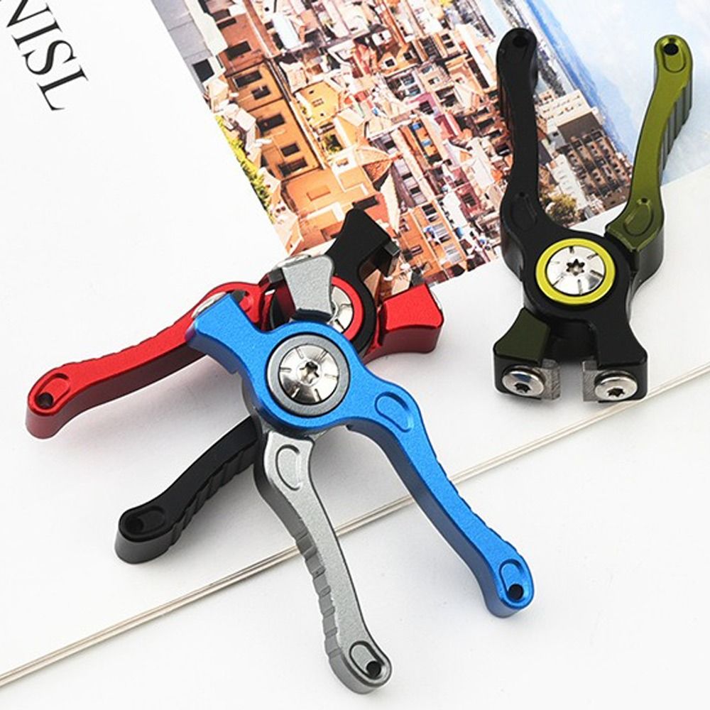 Fishing Line Cutter - Aluminium vistang Schaar Goud Zwart Blauw