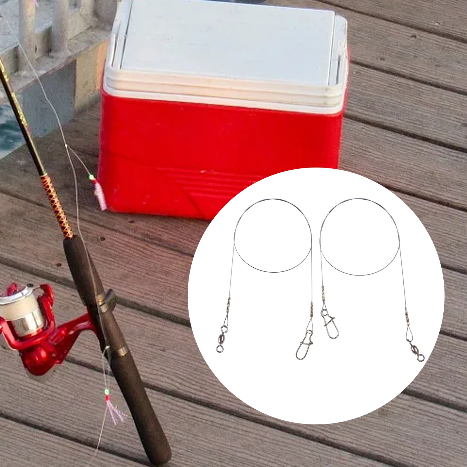 Fishing Line Winder - 2 st Vissen Titanium Draad Leider