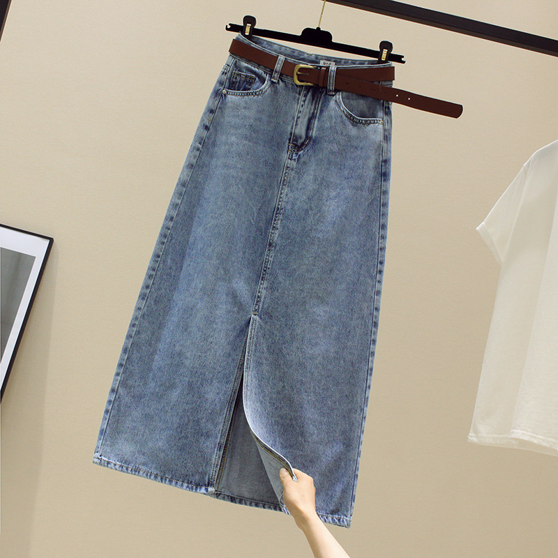 Fly Line - Sexy Wrap Billen Denim Rokken Vrouwen