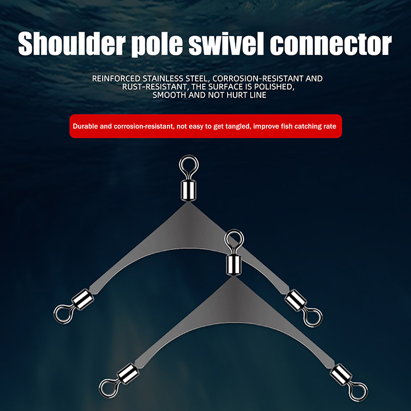 Saltwater Line - 10 stks/partij 3 Way Wartels Connector