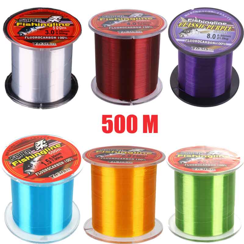 1pc 500M Vislijn Super Sterk N - Fluorocarbon Line recensie en prijs